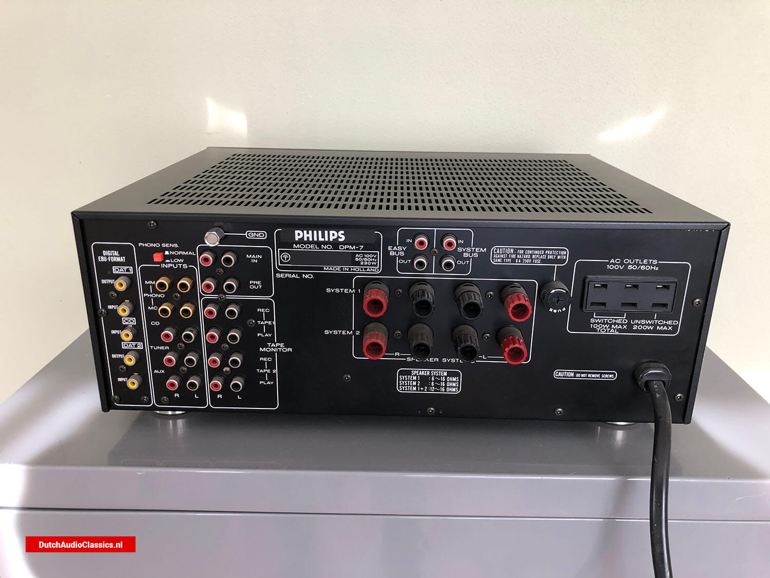 Philips/Marantz DPM7 Digital amplifier prototype