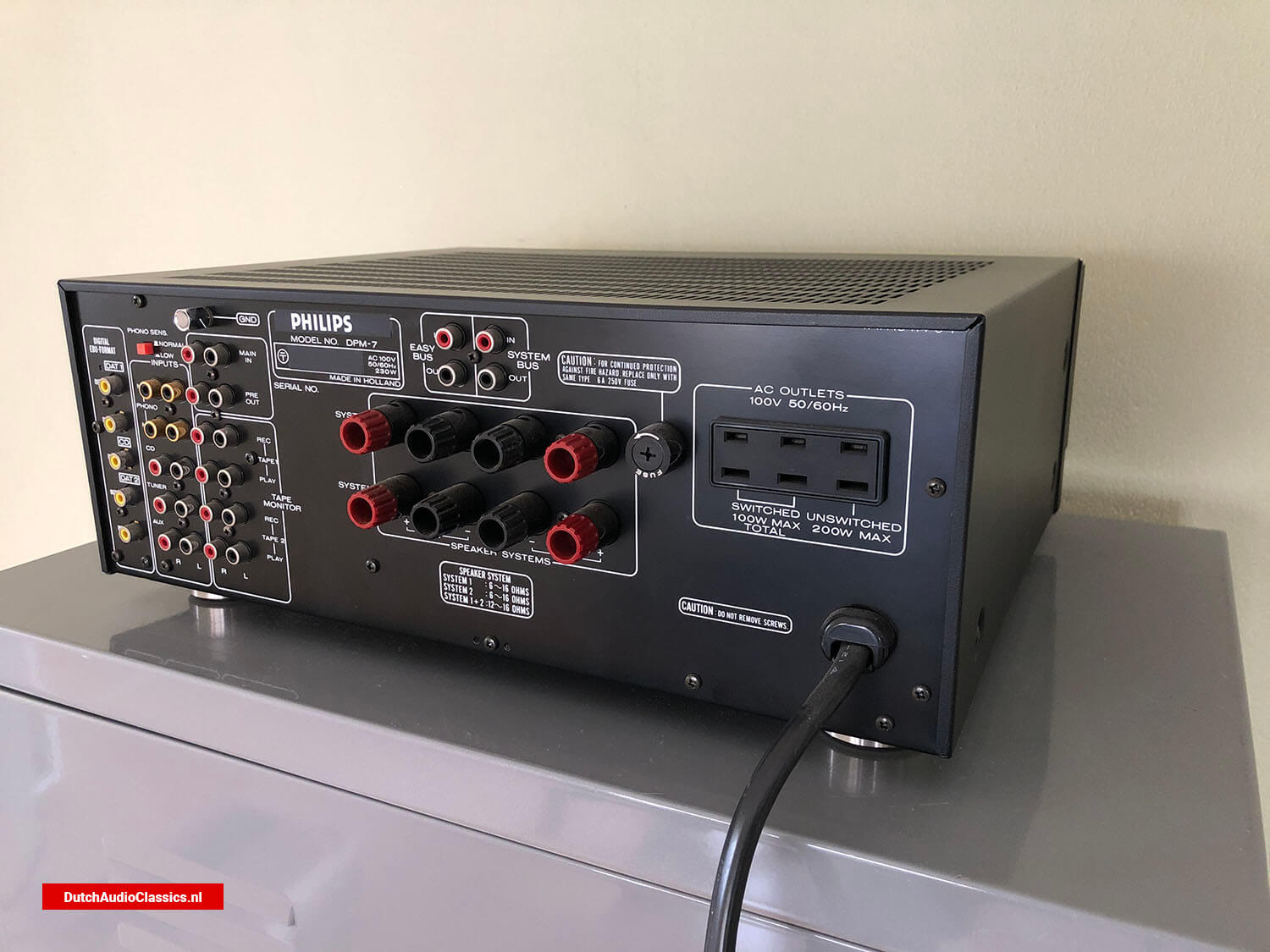 Philips/Marantz DPM7 Digital amplifier prototype