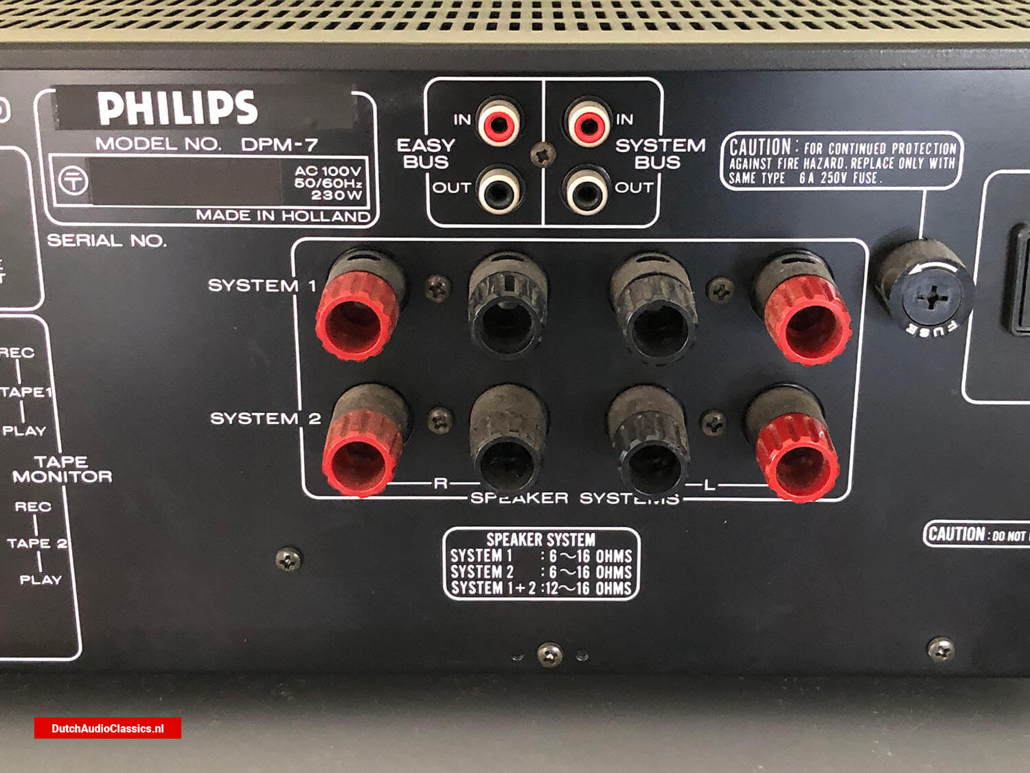 Philips/Marantz DPM7 Digital amplifier prototype