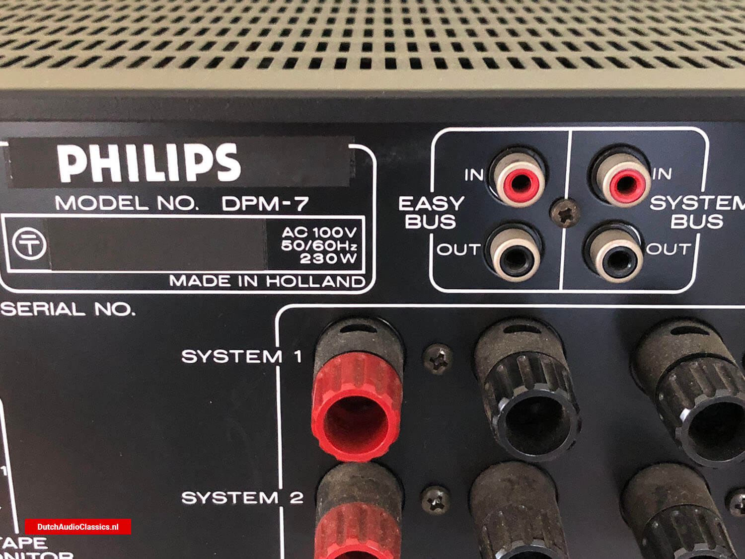 Philips/Marantz DPM7 Digital amplifier prototype