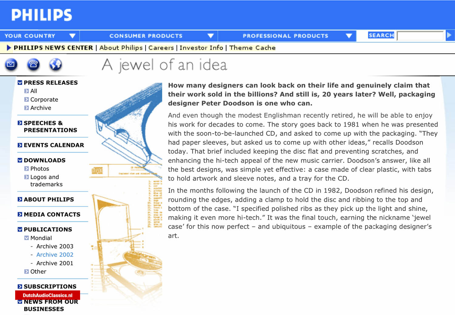 Peter Doodson CD Jewel Box