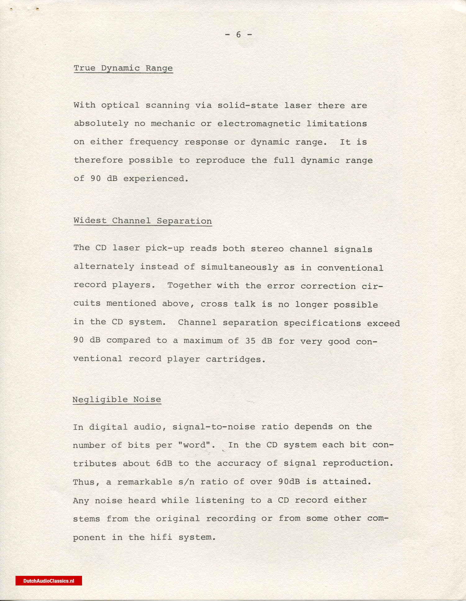 Philips/Sony press kit 27 May 1981 New York