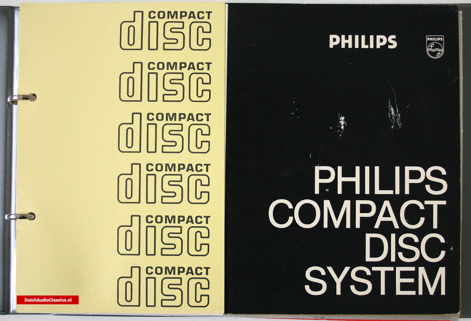 Philips Compact Disc System folder 1979