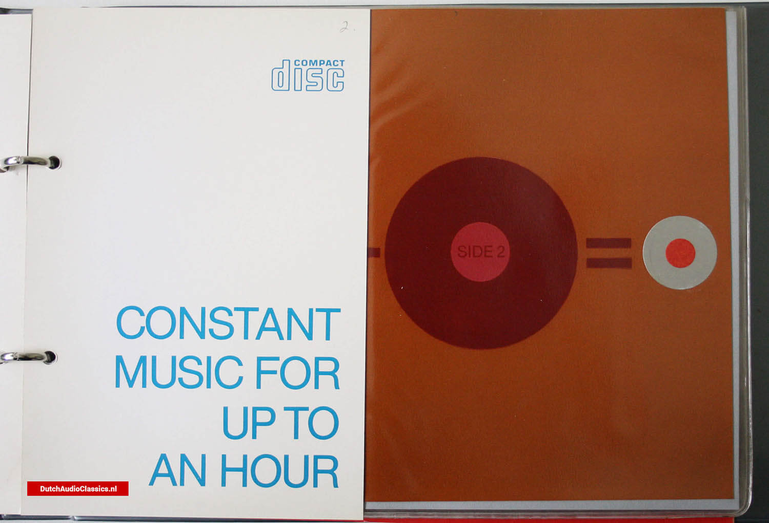 Philips Compact Disc System folder 1979