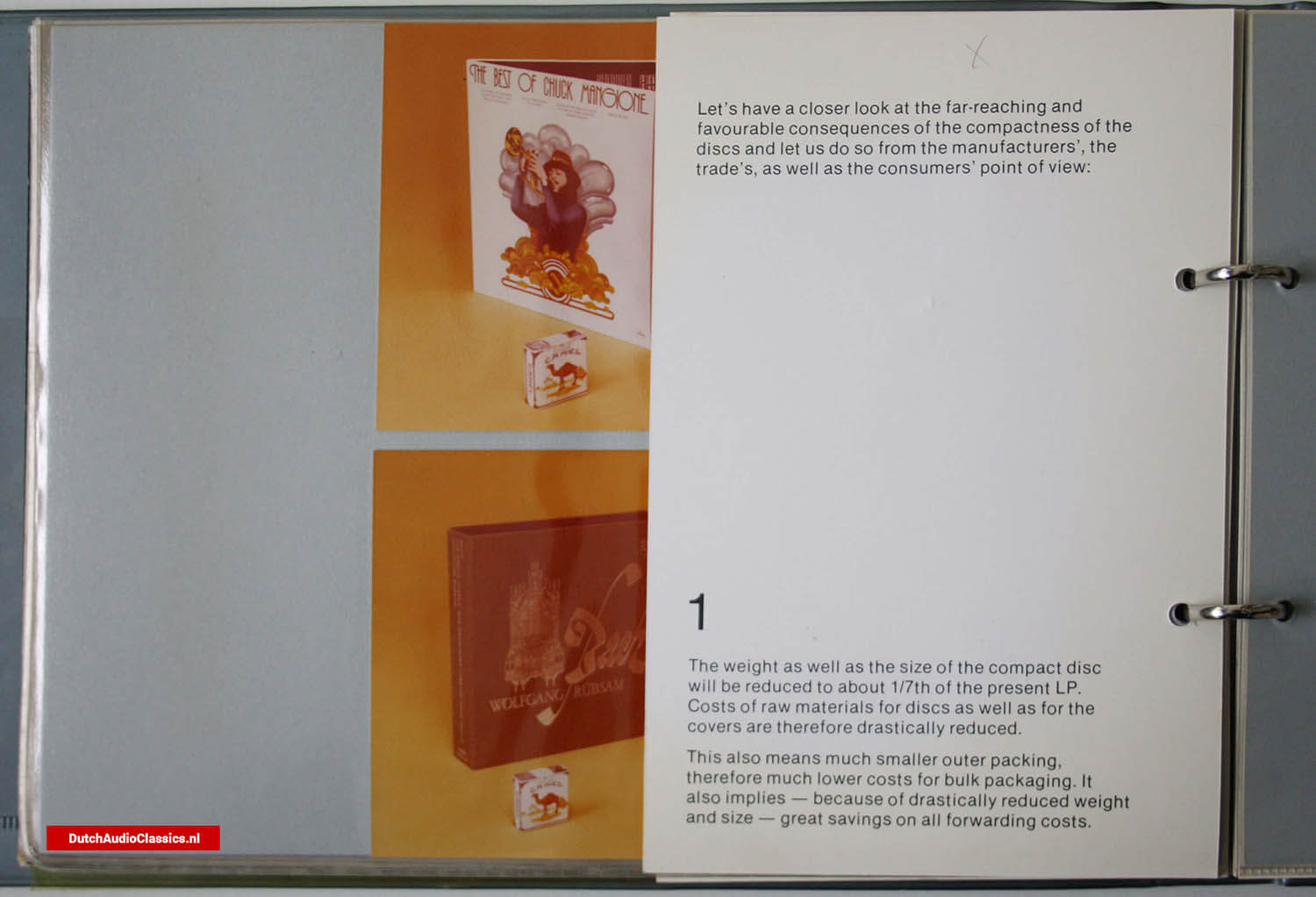 Philips Compact Disc System folder 1979