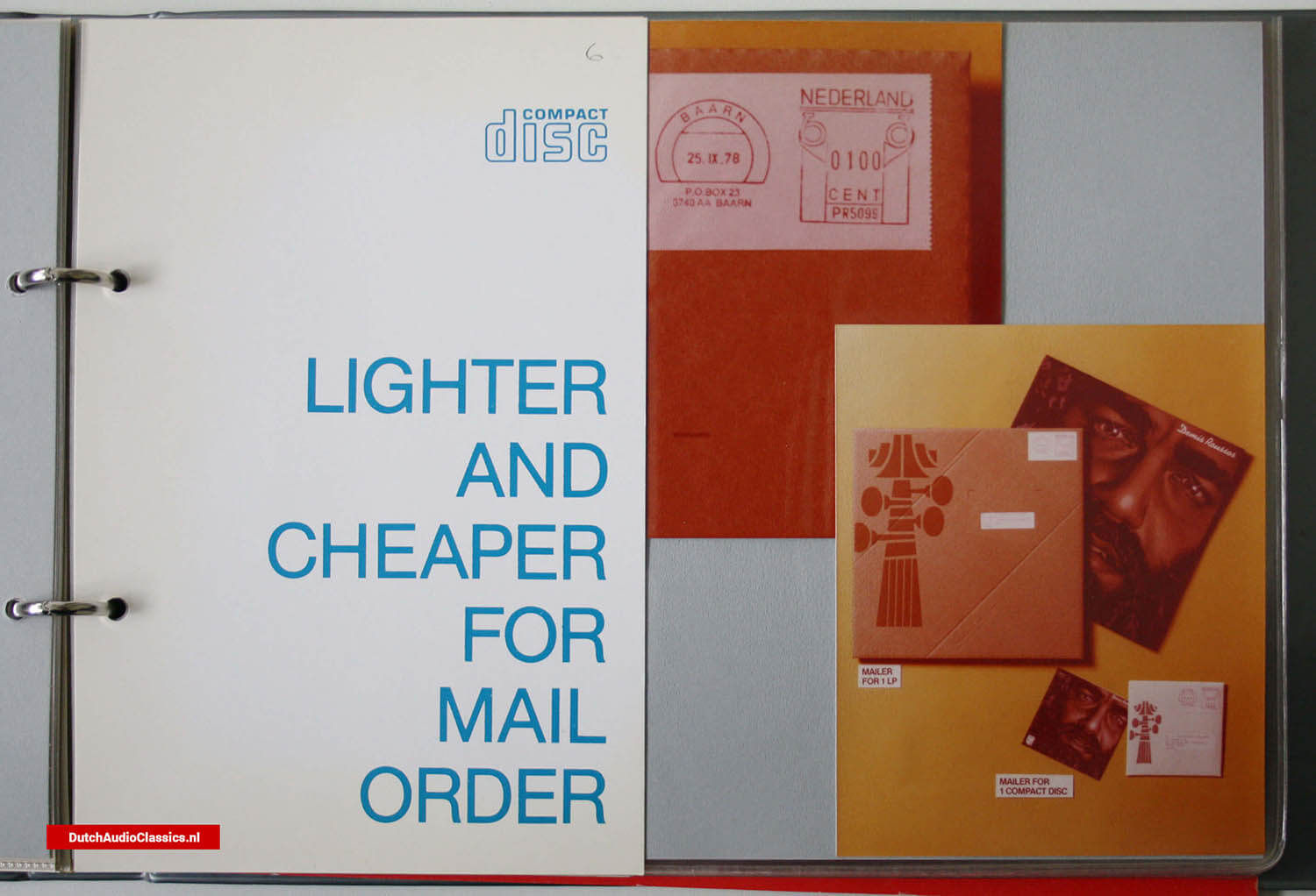 Philips Compact Disc System folder 1979