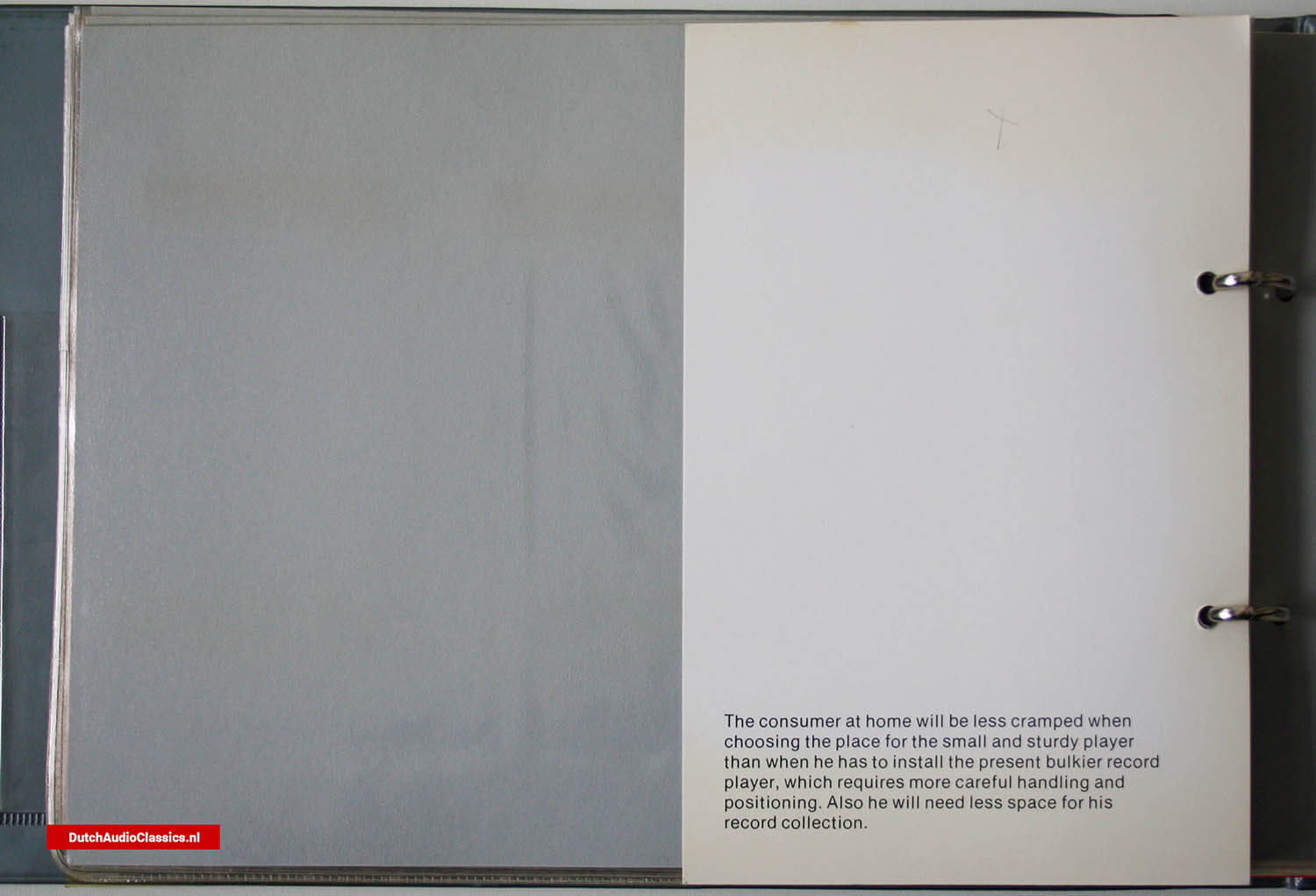 Philips Compact Disc System folder 1979