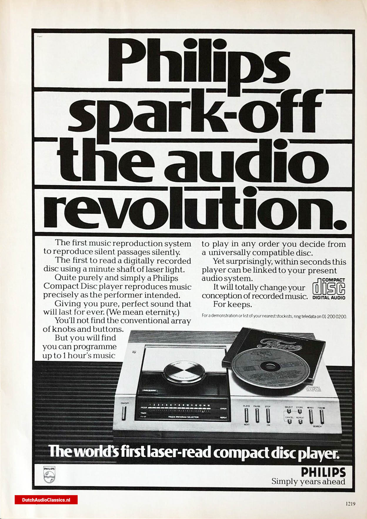 Marantz PM95 advertisement January 1990
