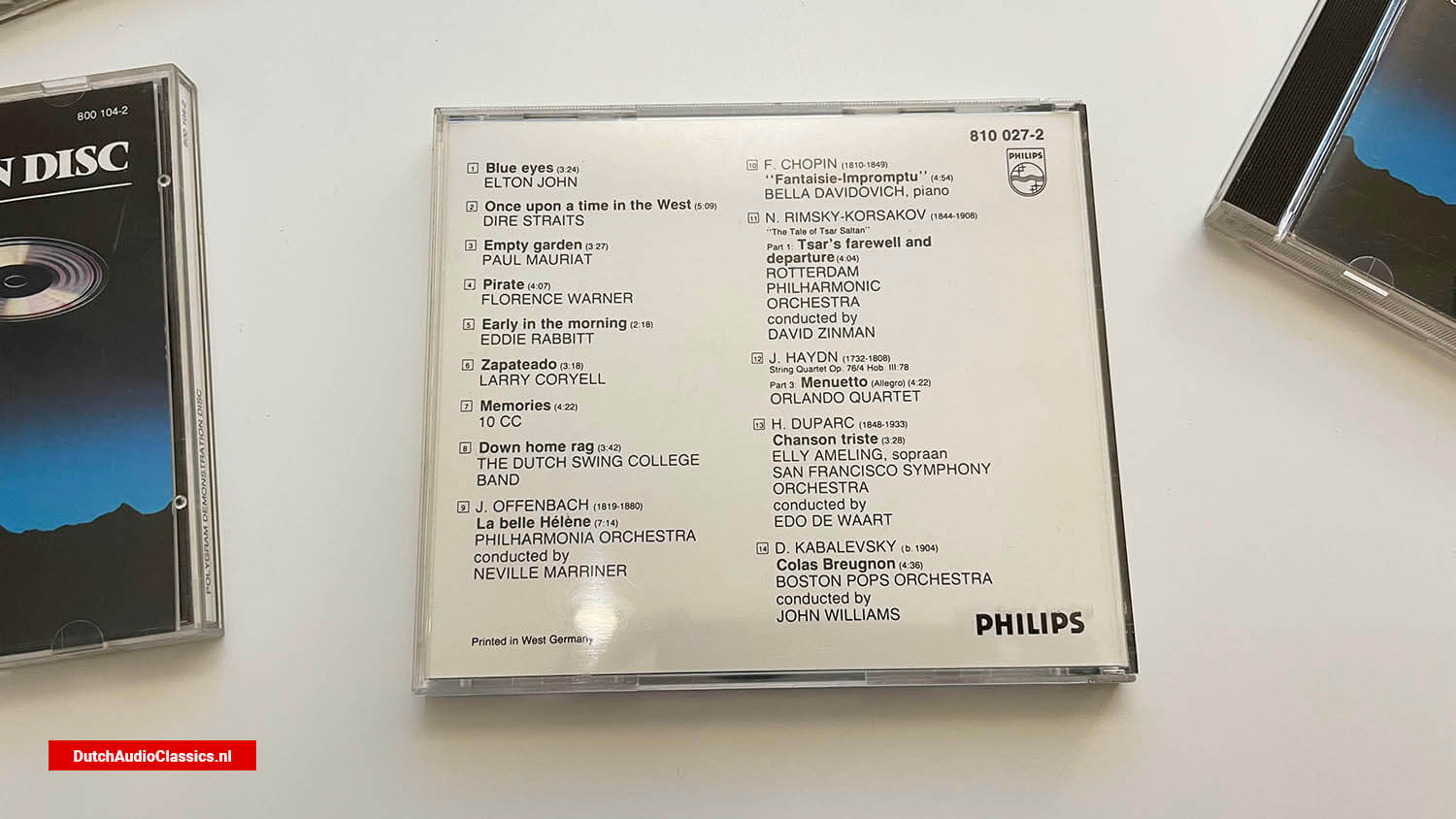 Philips annual report 1983 compact disc