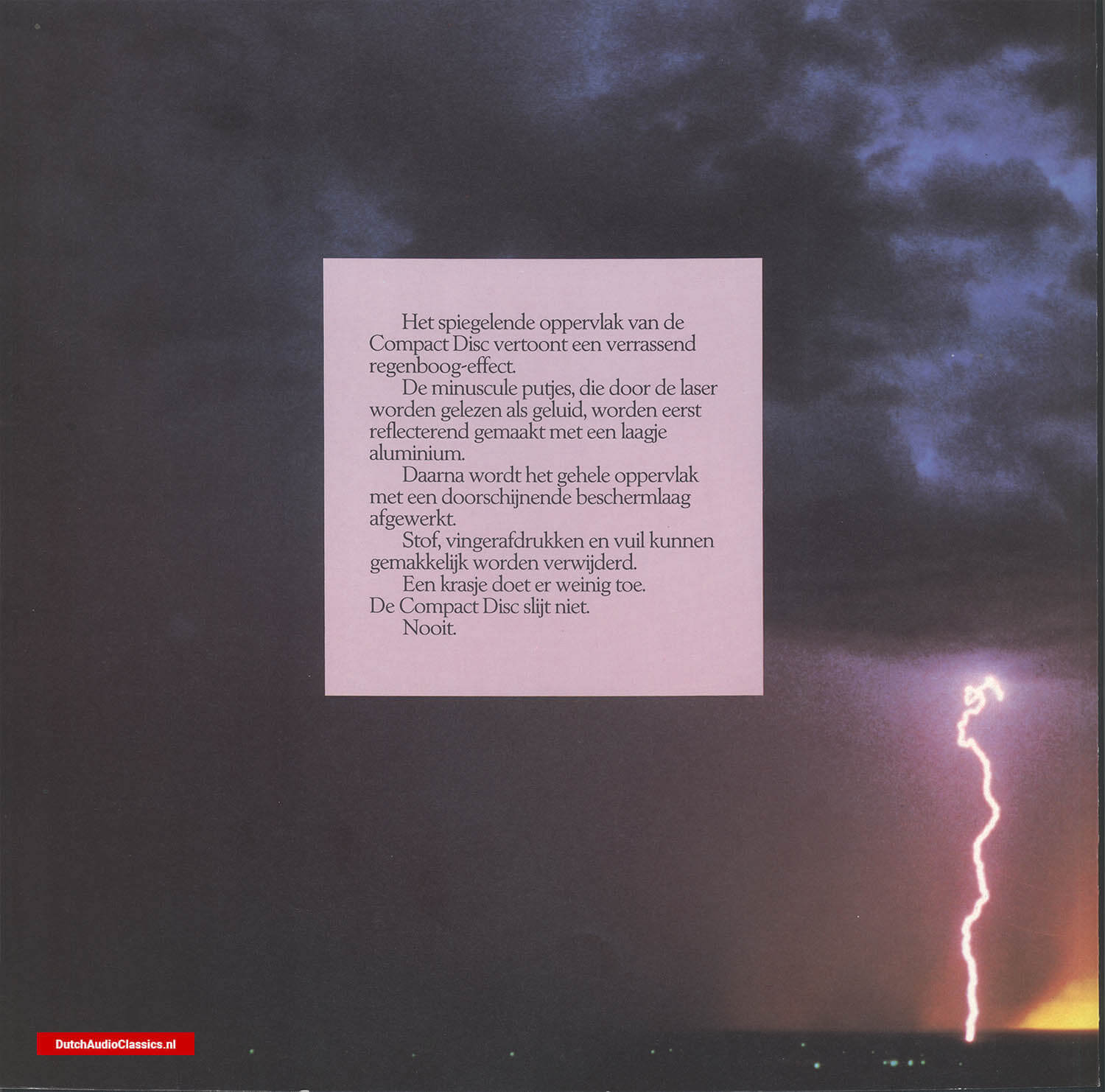 Early Polygram Compact Disc Brochure