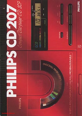 Philips CD207 1987 German brochure PDF - Philips