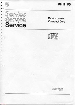 Philips Compact Disc Player 1983 English Training Course PDF - Philips