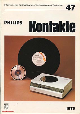 Philips Kontakte introduction Compact Disc 1979 German article PDF - Philips