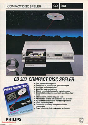 Philips CDPlayer cd303 1984 Dutch PDF - Philips