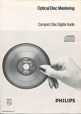 Philips Compact Disc Digital Audio 1981 English Technical brochure PDF - Philips